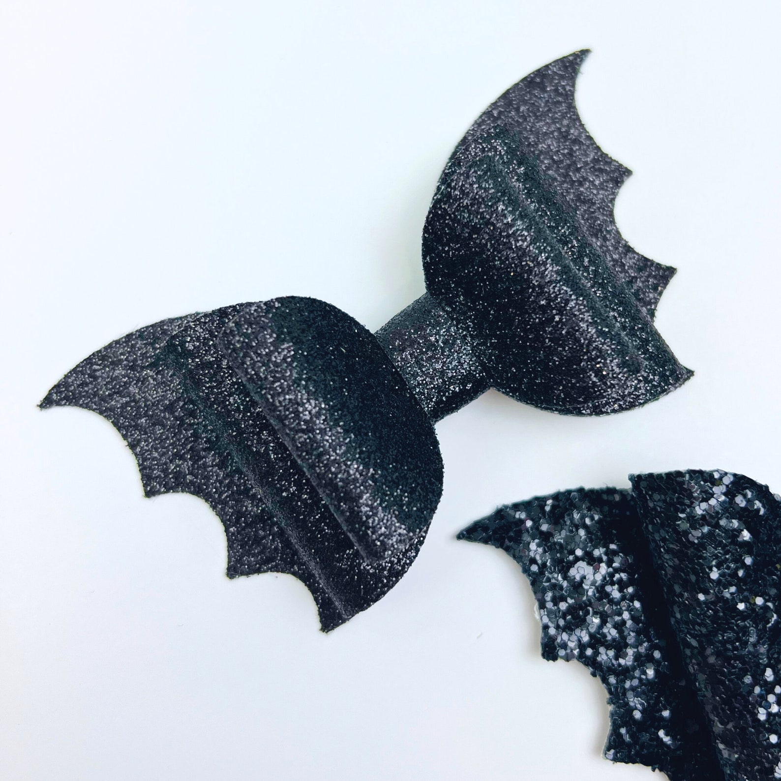 Bat Hair Bow Template SVG Halloween Hair Bow SVG PDF Etsy