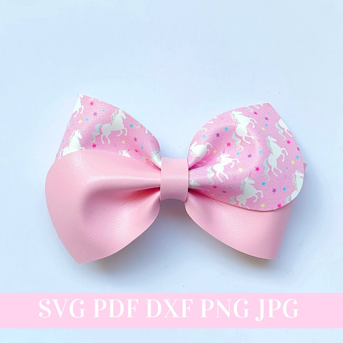 Pinch Hair Bow Template SVG - Hair Bow SVG, PDF - Digital Template ...