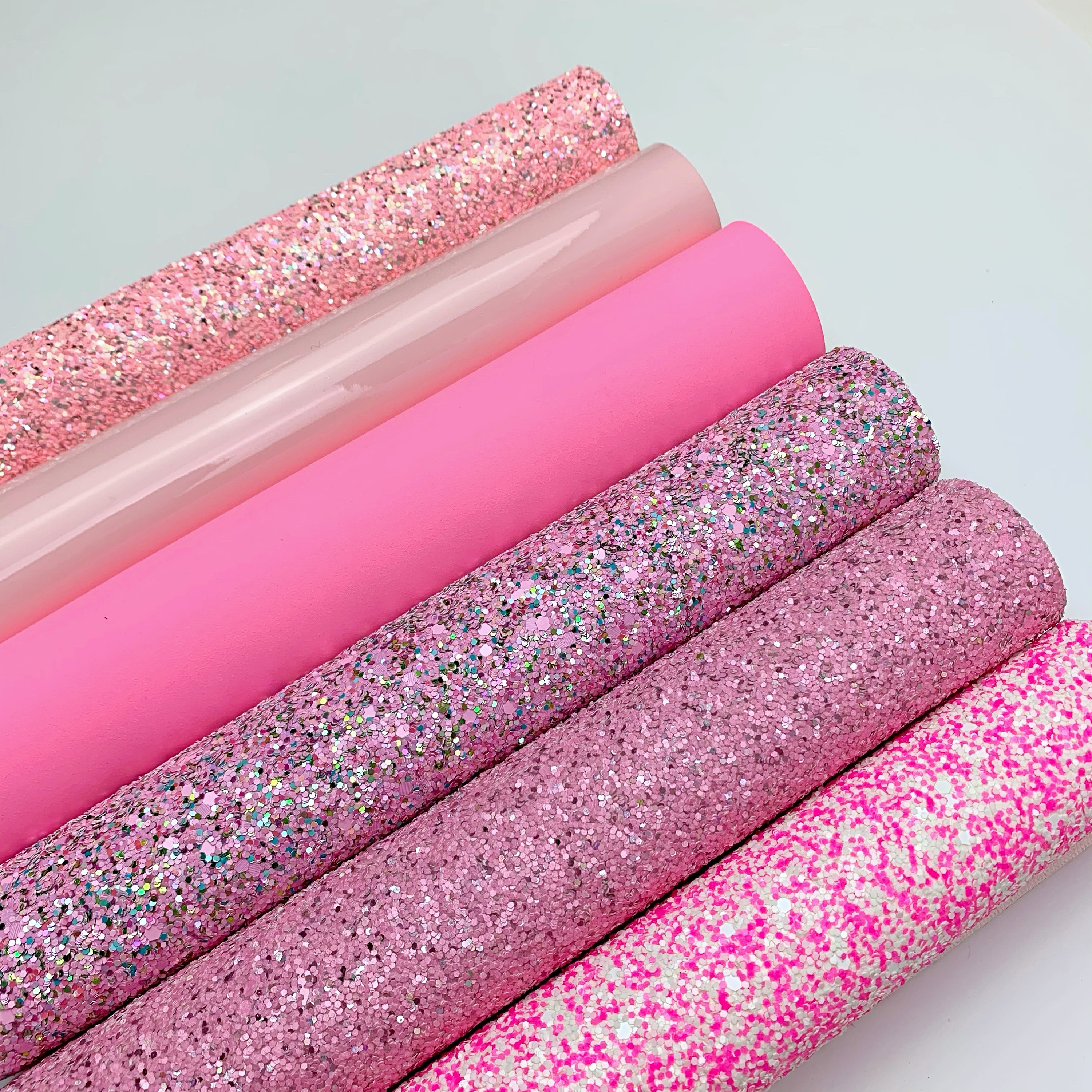 Glitter Fabric for Hair Bows A4 Sheet Faux Leather Fabric Etsy