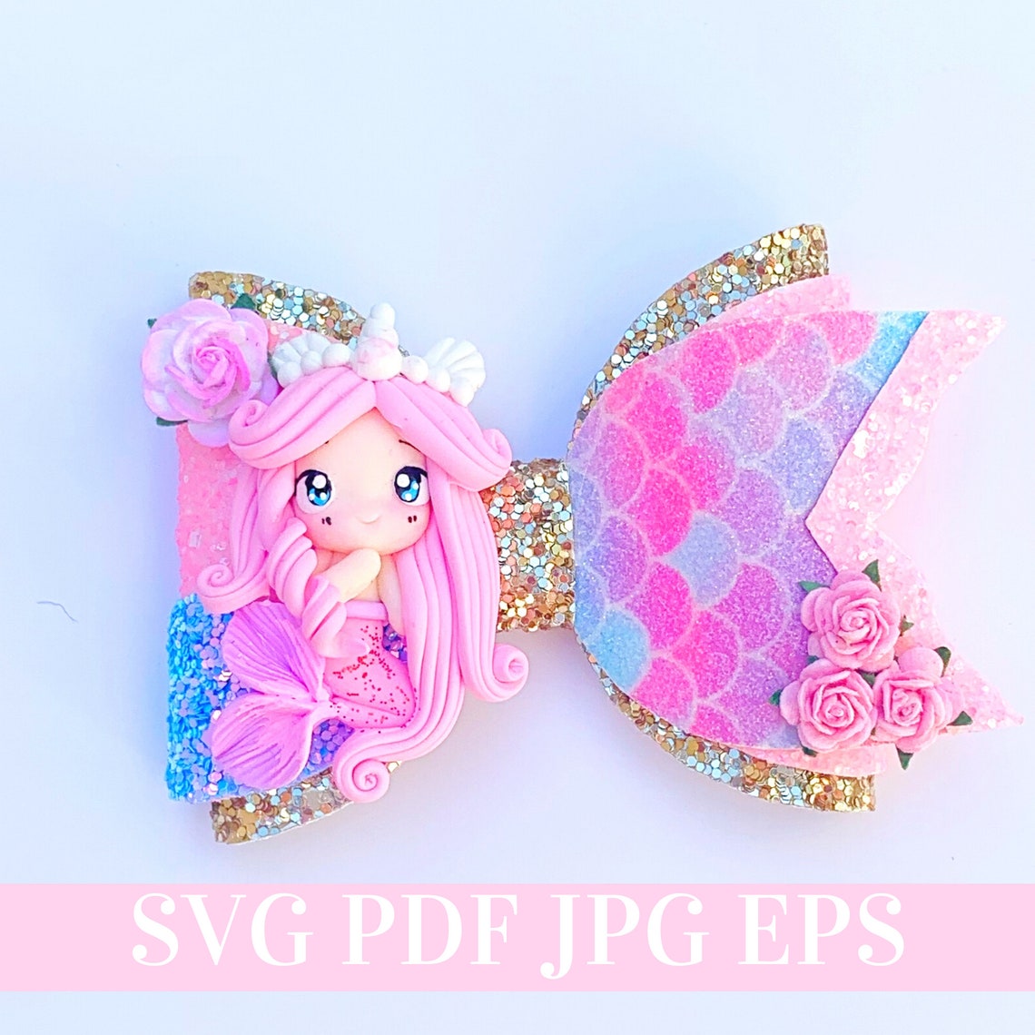 Free Free 312 Mermaid Hair Bow Svg SVG PNG EPS DXF File