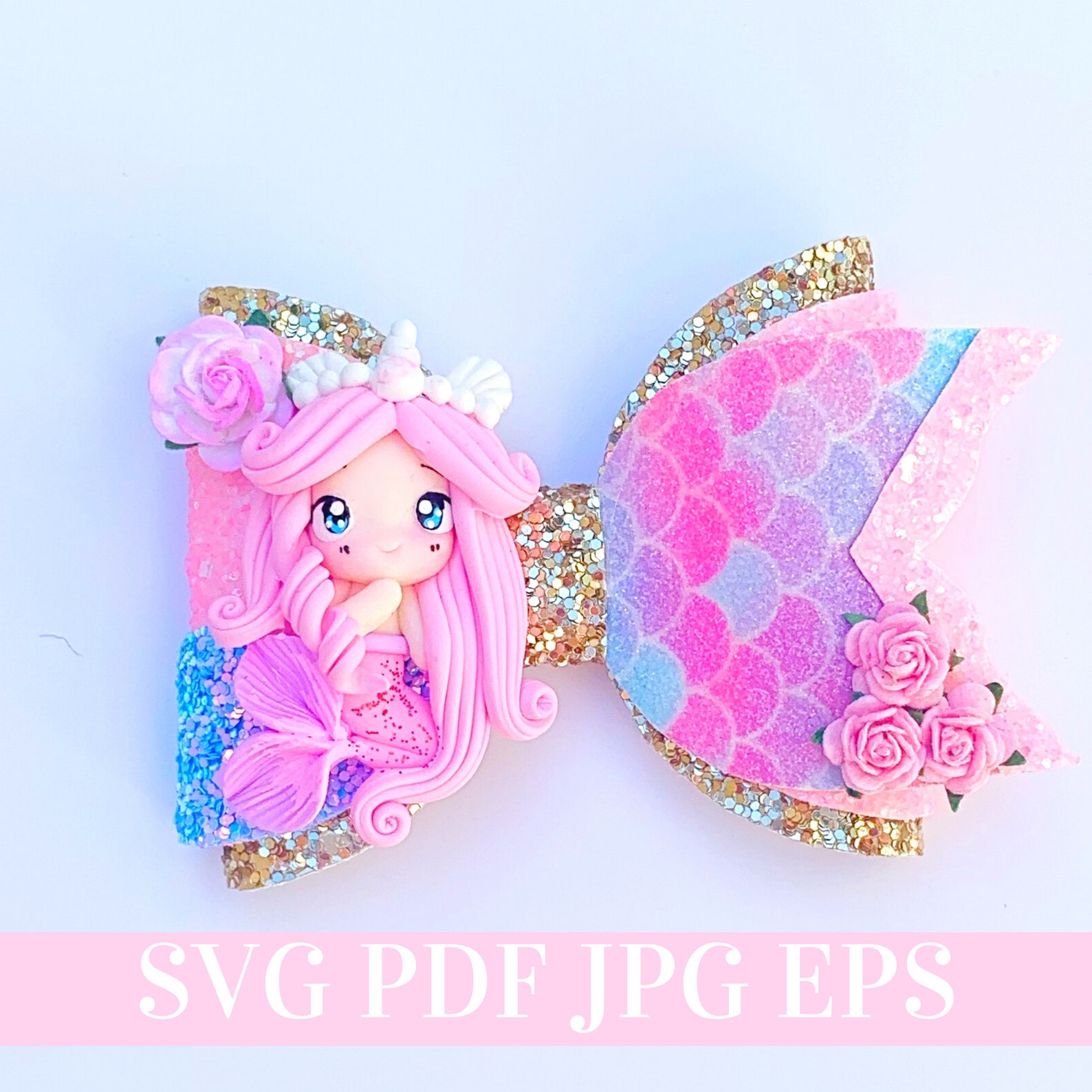 Free Free Mermaid Hair Bow Svg 913 SVG PNG EPS DXF File