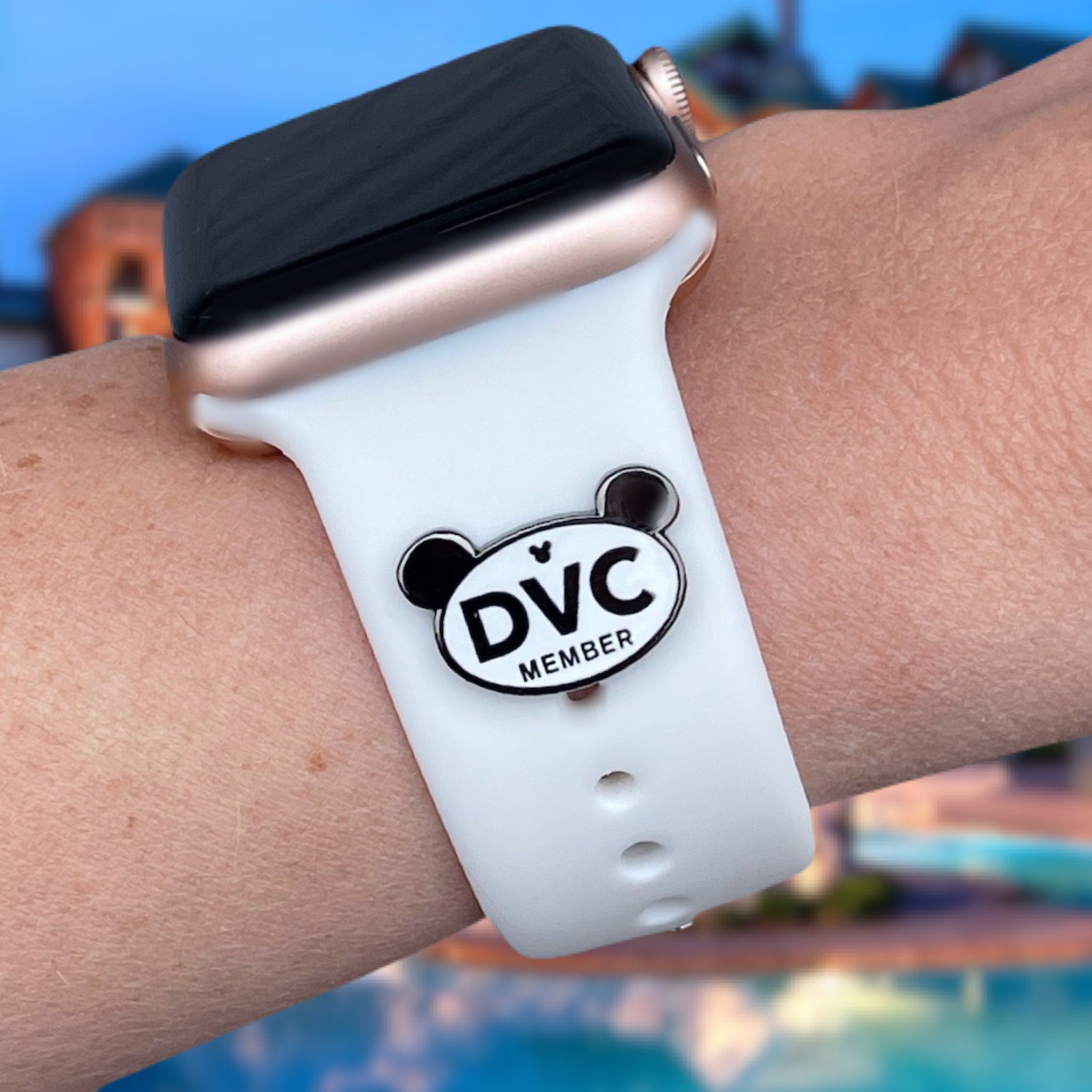 DVC Member Sliding PVC Charm/sleeve for Use With Magic Bands WDW Soft  Magicband Flexible Fastener Accessory 