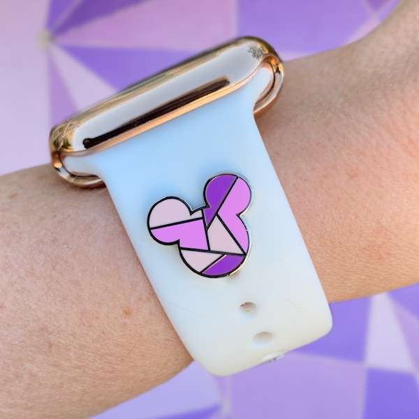 Purple Wall Tomorrowland Kingdom MSPC Charm / Apple Watch Band / Botón