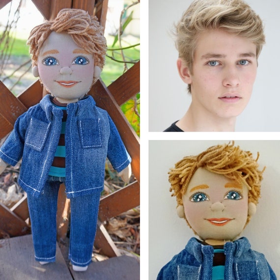 Doll of yourself Portrait Doll Custom Doll Personalized Etsy