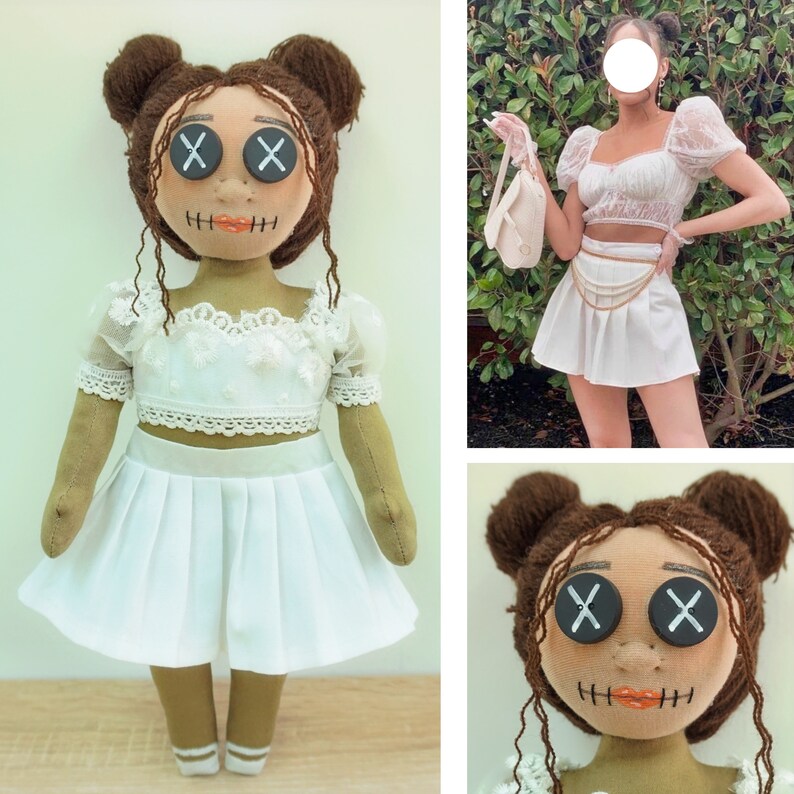 Doll of yourself Mini Me Doll Portrait Doll Custom Doll Etsy