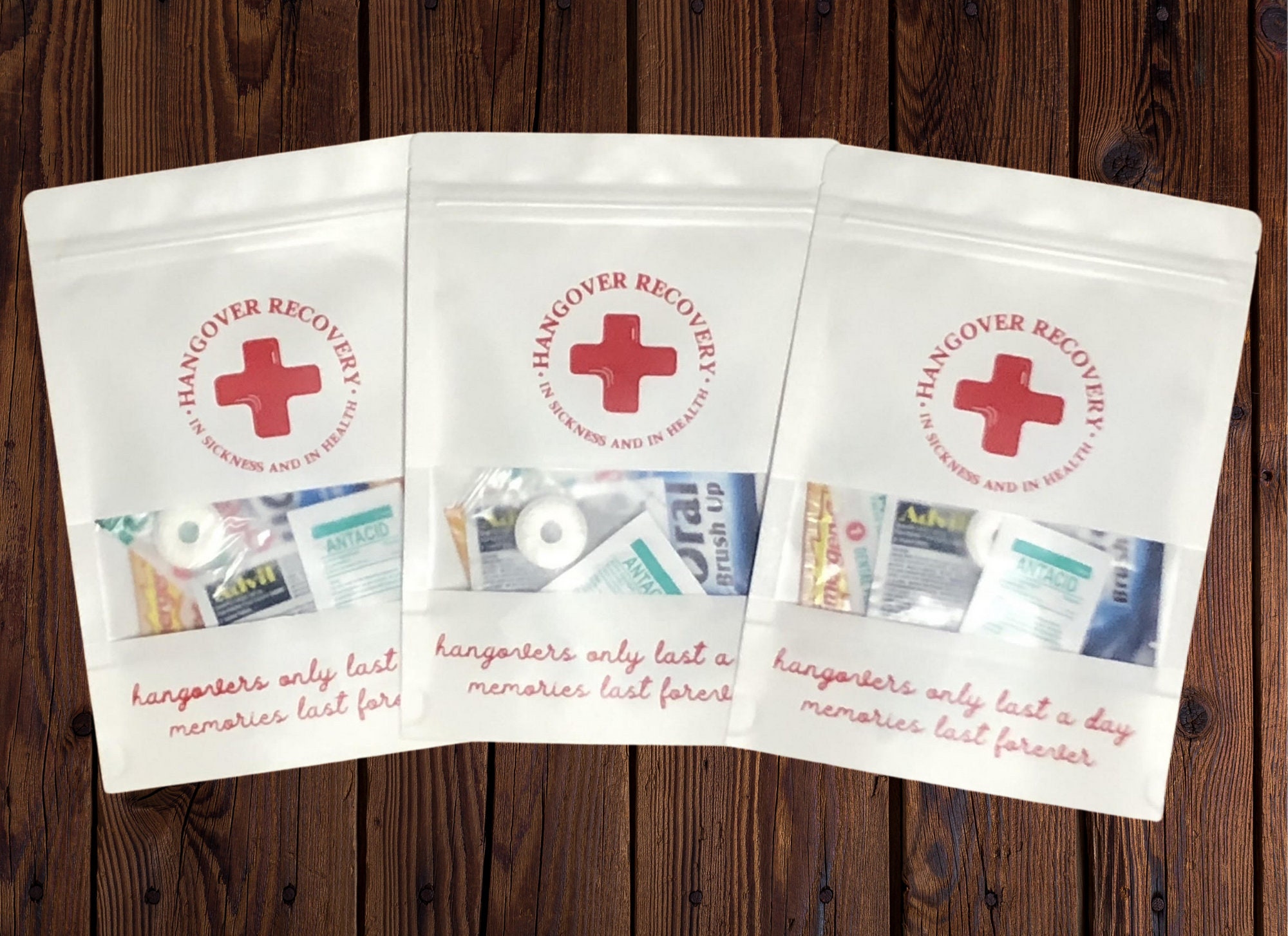 Hangover Kit COMPLETE WITH SUPPLIES Arrives assembled Etsy