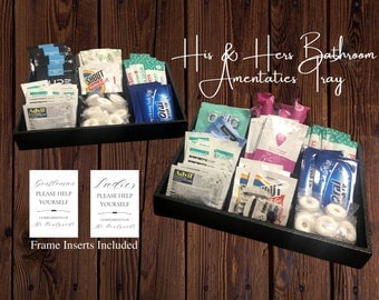 Wedding Bathroom Amenities Baskets- His & Her Options Available