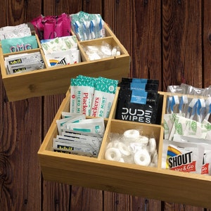 Bathroom Amenities Tray - Hospitality Baskets for Weddings, Parties, & More!