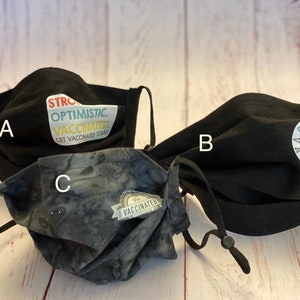 フィルターポケットとノーズワイヤー付きの大人、子供、幼児用の再利用可能な布製フェイスマスク