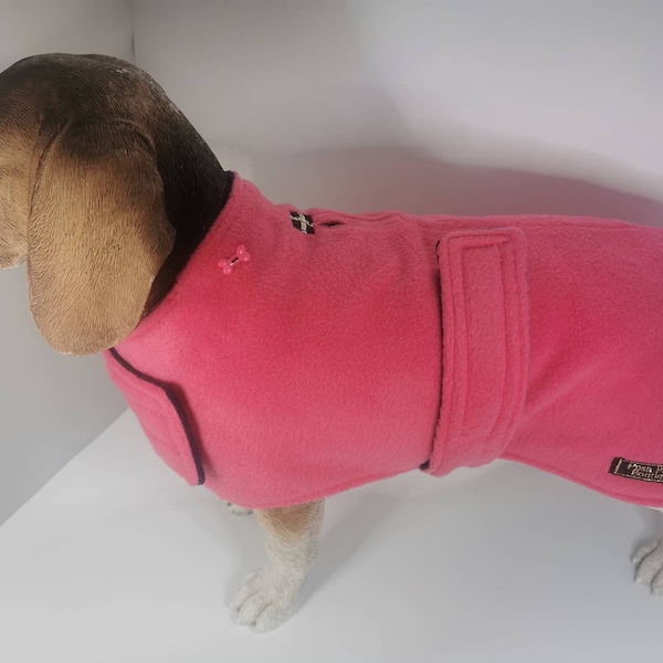 Pink Dog Coat Etsy UK