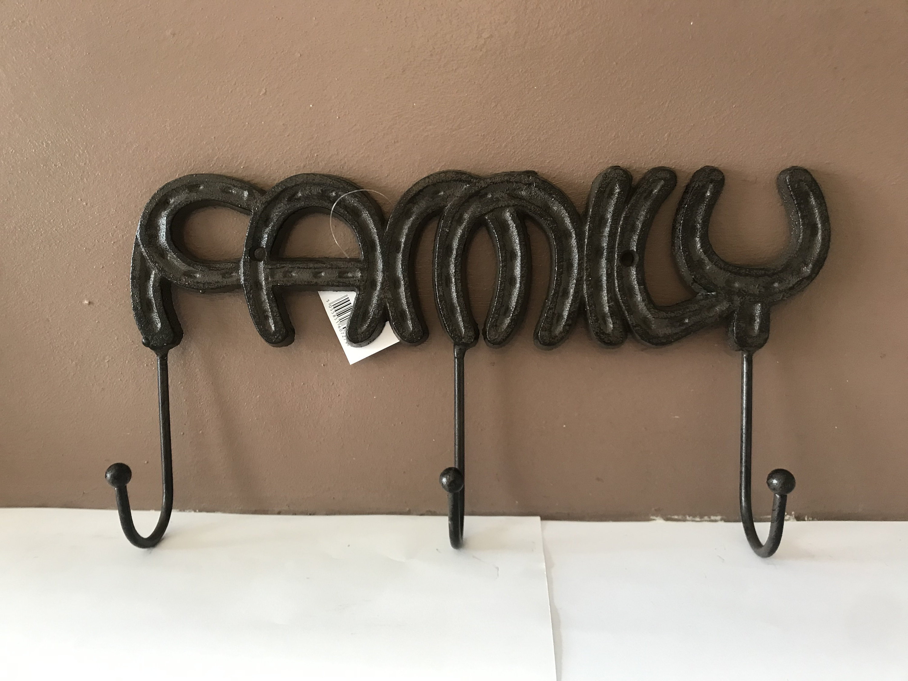 cast iron coat hanger