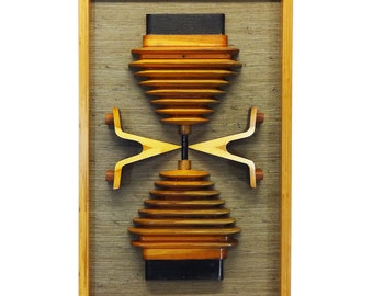 Cause & Effect | Mid-Century Modern-Style Wall Sculpture