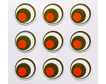 9 Olives | Classic 1960s-Style Minimalist Wall Art
