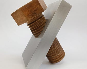 Quantum Tunnel | Illusionistic Tabletop Sculpture
