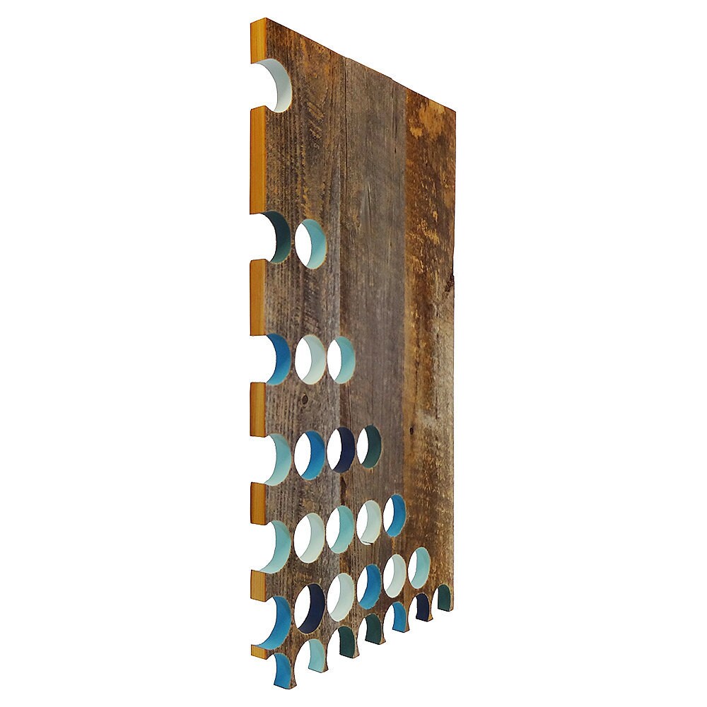 Sea Foam Acrylic on Barn Board Wall Art Etsy