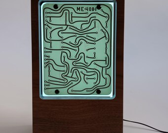 Traces | Vintage Circuit Board Tabletop Nightlight