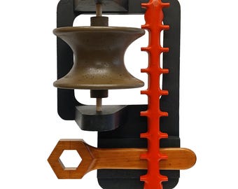 386 | Wooden Foundry Molds Wall Sculpture