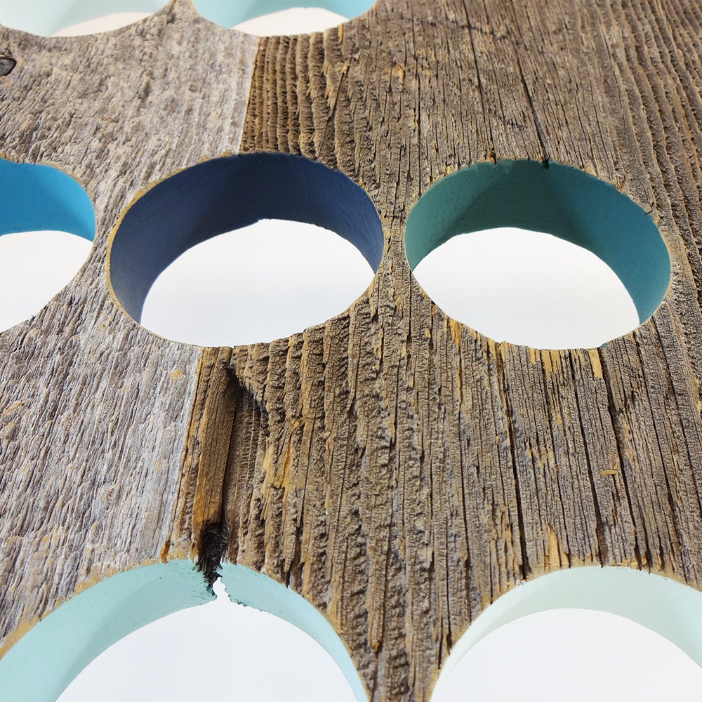 Sea Foam Acrylic on Barn Board Wall Art Etsy