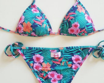 Hawaii Bikini Set Etsy