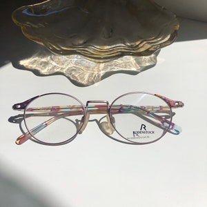 Deadstock Vintage Eye Glasses, 90’s Production Vintage Glasses, New Old Stock Glasses, R2426, gift for her