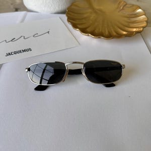 90s Vintage Gold Frame Sunglasses, Deadstock Vintage Sunglasses, New Old Stock Vintage Glasses, gift for her