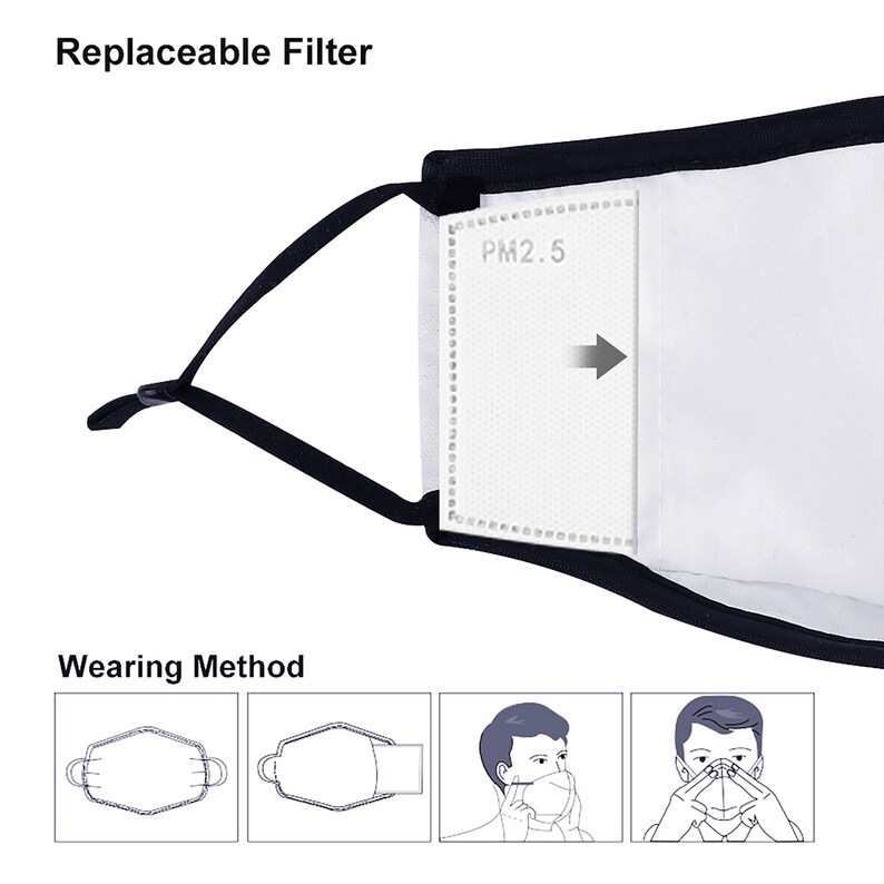 Adults Polka Dots Print 3D Face Mask: Face Mask Insert and ...