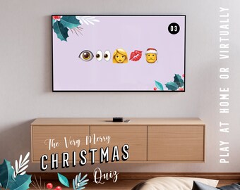 Julquiz | PowerPoint-quizkul | Virtuellt quiz | Emoji-piktionary | Julaktiviteter på kontoret | Lockdown | Julspel på Zoom