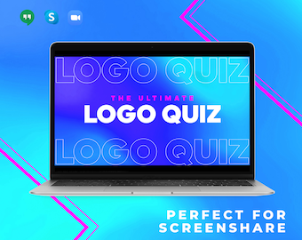 Logo Quiz Part 2 | Fun Logo Quiz | Powerpoint Quiz | Virtual Quiz | Office Activities | Office Icebreaker | Zoom Screenshare | Team Building