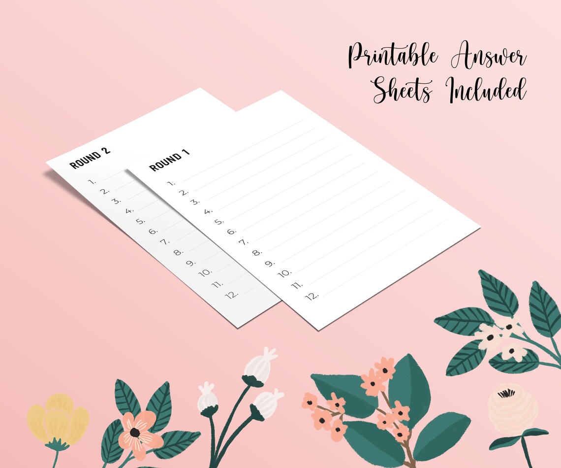 The Baby Shower Quiz Powerpoint Quiz Fun Virtual Quiz Etsy UK