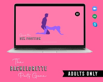 Bachelorette Party Game | Virtual Bachelorette Party | Adults Only Hen do | Dirty Bachelorette Party | Hen Party | Zoom Bachelorette Party