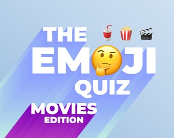 The Emoji Quiz Movies Edition | Powerpoint Quiz Presentation | Fun Virtual Quiz Perfect for Screenshare with Friends | Family Fun