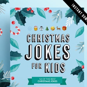 Christmas Cracker Jokes for Kids  | Christmas Activity | Printables | Christmas Fun | Xmas Party fun | Merry Christmas | Instant Download