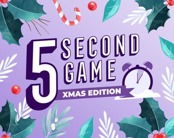 Christmas 5 Second Game | Powerpoint Quiz Fun | Virtual Christmas Game | Five Second Game | Zoom Game | Screenshare | Christmas Office Party