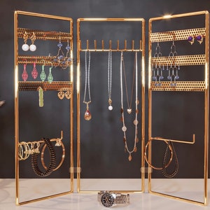 Enchanting Tiered Jewelry Stand: Elevate Your Collection's Elegance