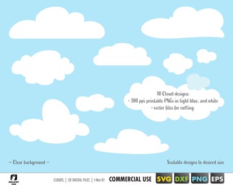 Download Cloud And Stars Svg Etsy