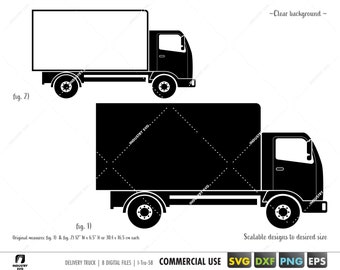 Free Free 195 Box Truck Svg SVG PNG EPS DXF File