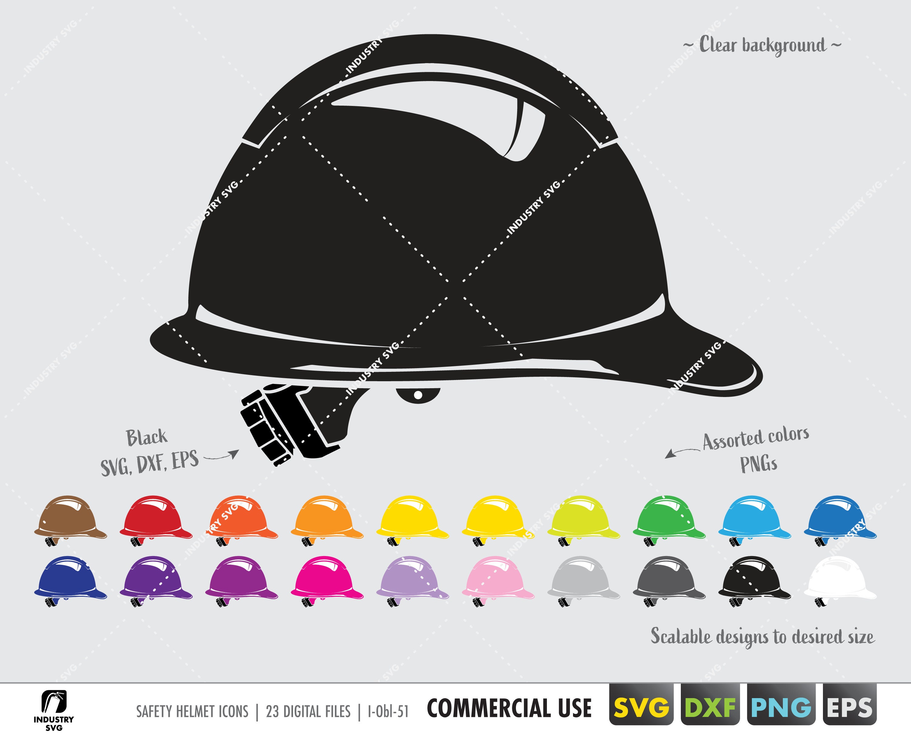 Safety Helmet Icon Helmet Profile Svg Helmet Icon Png Etsy