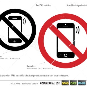 no cell phone symbol, no cell phone svg, no smartphone/mobile phone svg, cell phone clipart, no cell phone allowed, svg files for cricut dxf