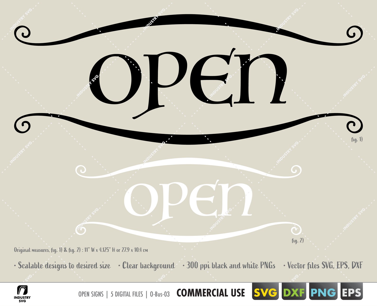 Open Sign Svg, Printable Open Sign for Business, Open Sign for Door Svg ...
