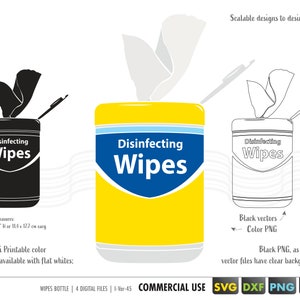 wet wipes svg, clean wipes svg, cleaning wipes svg, sanitizing/ disinfecting wipes svg, Clorox Lysol wipes svg, wipes clip art