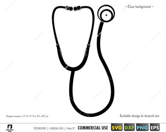 stethoscope svg, simple stethoscope svg, printable stethoscope clip art, stethoscope cut file for cricut silhouette dxf svg png eps