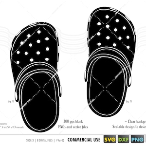 Sabots chaussures svg, dxf, eps, chaussures de campagne svg, clipart sandales sabots, chaussure femme png, fichier de coupe pour cricut, silhouette, fichier de coupe de plage d'été