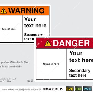 Danger sign svg, warning sign svg, danger warning sign cut files, danger warning vector svg, eps, dxf, printable danger warning clipart png
