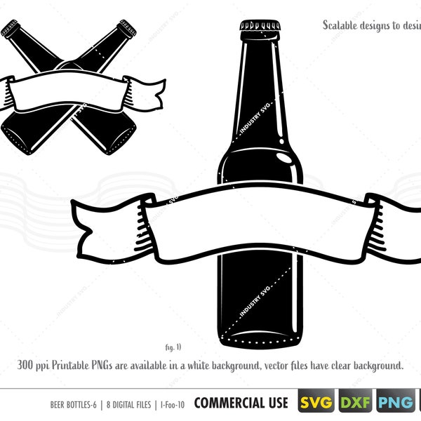 Beer Bottle Svg - Etsy