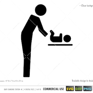 baby verschoonstation bord, baby commode, verschoning baby svg, verschoonruimte svg, man verschonen luier svg, luier verschonen svg
