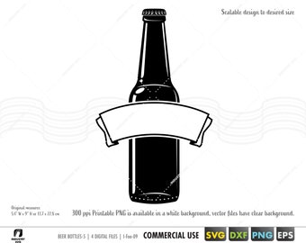 beer svg, beer bottle svg, beer logo svg, beer clipart, beer clip art, beer silhouette, personalized beer cut files for cricut dxf eps svg