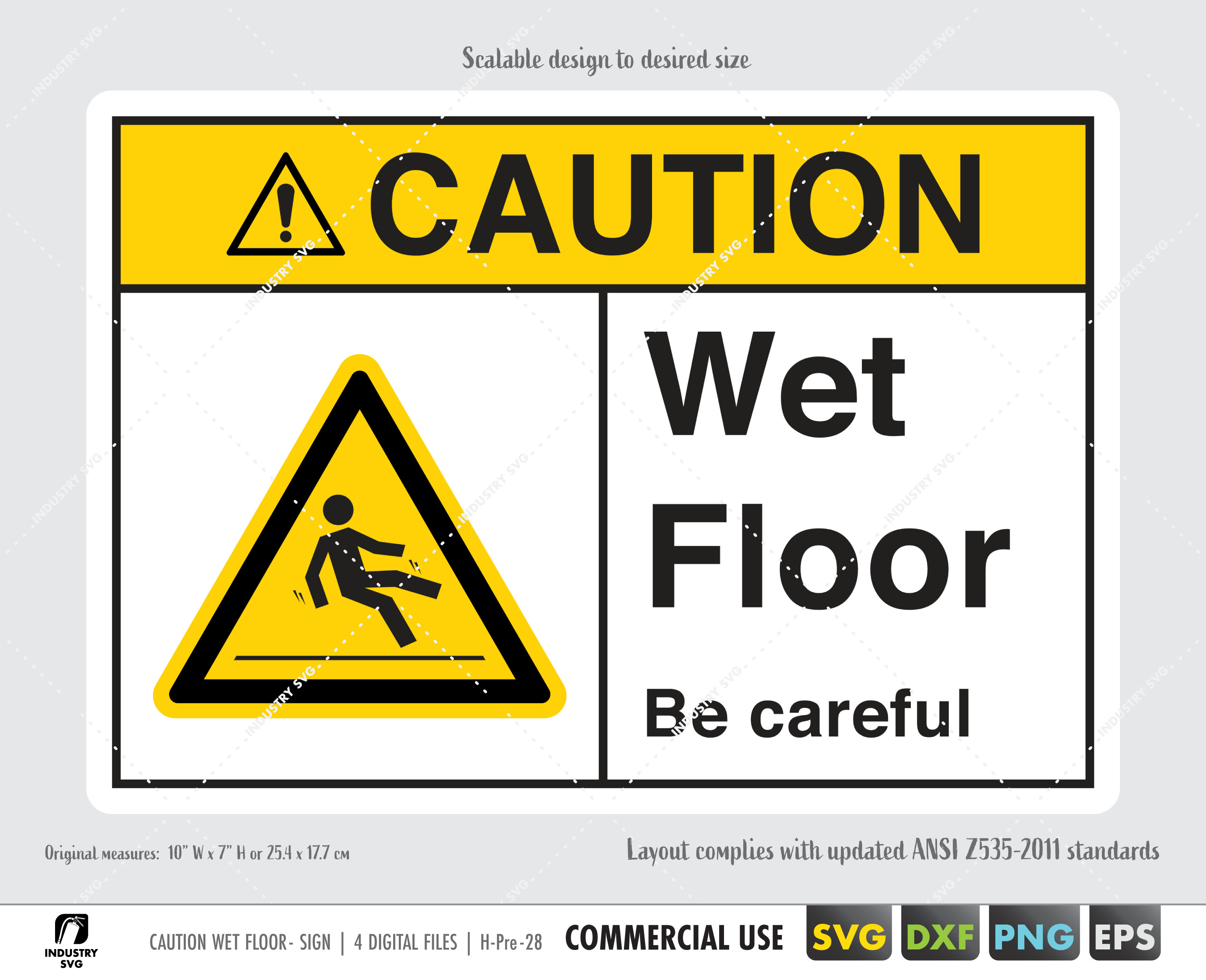 wet floor sign clipart png