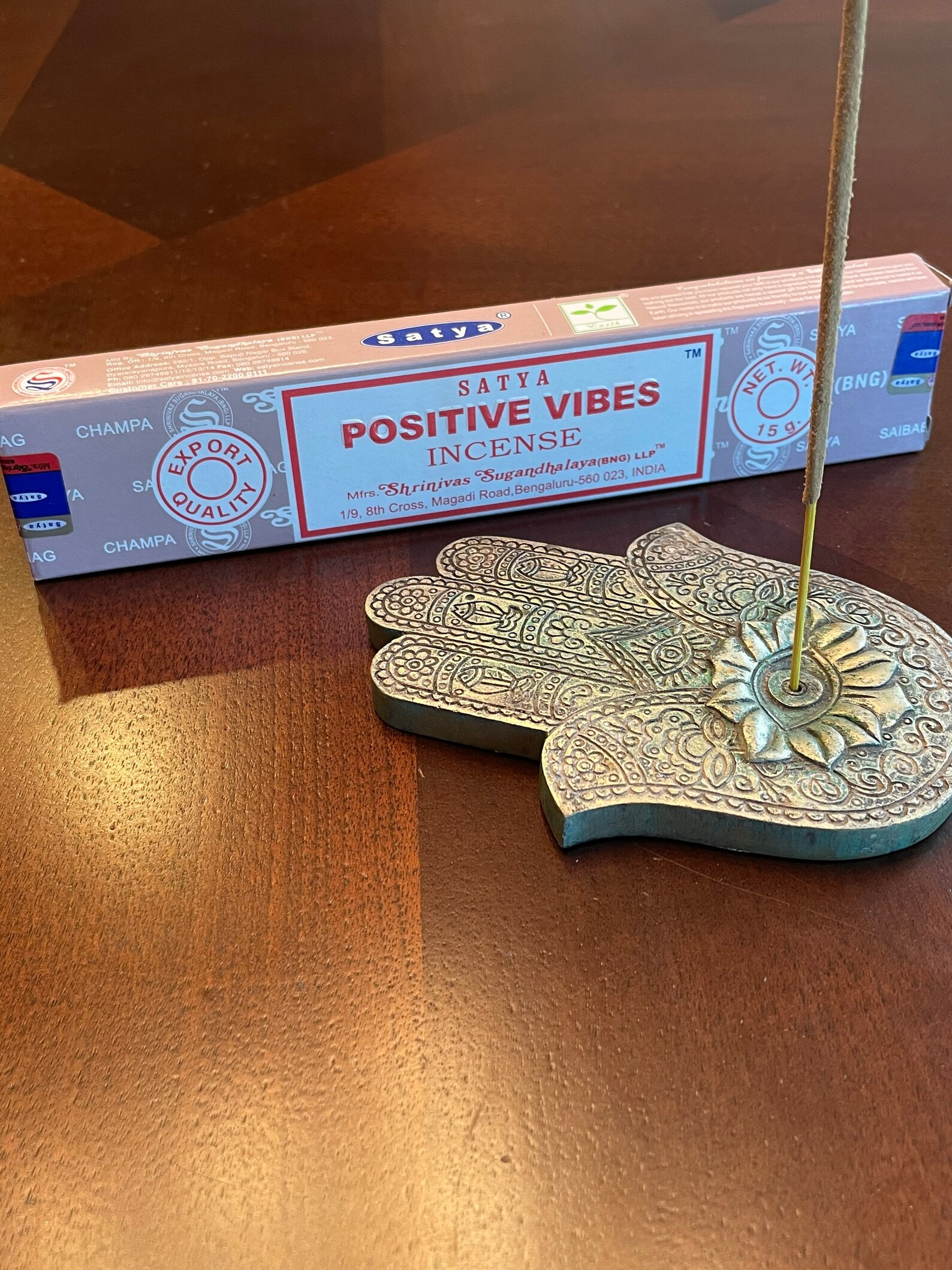 Positive Vibes Incense Satya Incense Incense Sticks Etsy