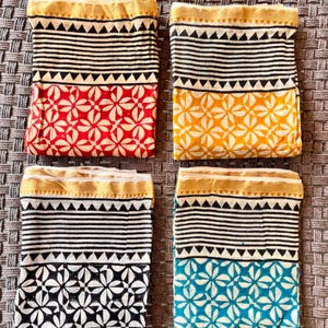 Four piece Natural Vegetables colour Indian Beautiful Hand block print Pareo, sarong, Jaipur print,Ladies Scarf,Jaipur Print,Beach Scarf