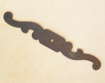 7 1/8" BACKPLATE | ILCO Brass Company, Vintage Style Backplate, Furniture Hardware, Cabinet and Drawer Knob Backplate